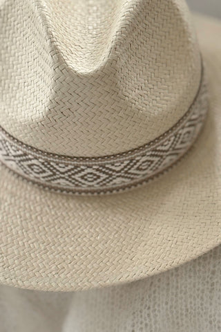 Pasadena sombrero, natural