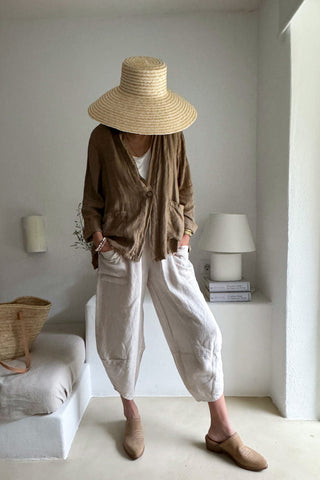 Adalyn pellavajakku, savanna