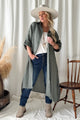 Adele linen shirt dress, camo
