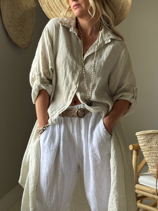 Adele paitamekko, beige