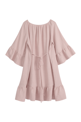 Alana pellavamekko, sorbet pink