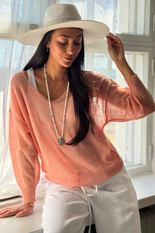 Amelie neule, aprikoosi