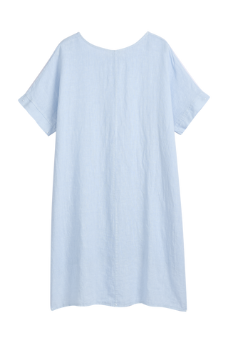 Amilia linen tunic, light blue