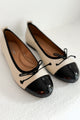 Lucy ballerinat, beige/musta