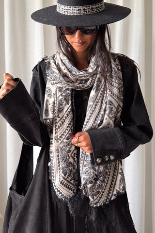 Bandana scarf, white