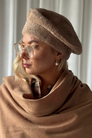 Beret, taupe