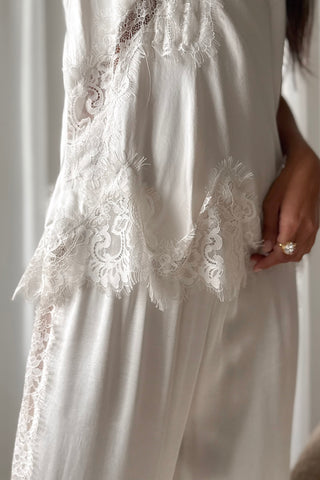 Bella Lace satiinitoppi, champagne