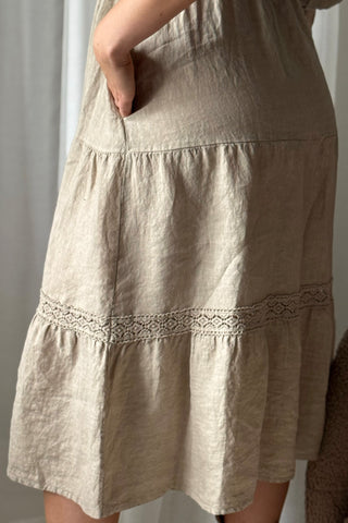 Beth Ellen pellavamekko, cashmere