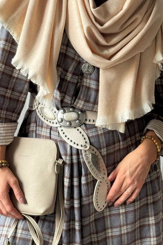 Boho belt, beige