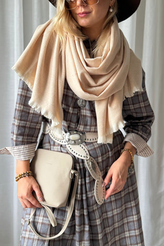 Boho belt, beige