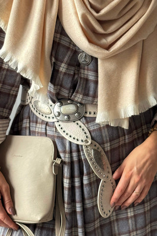 Boho belt, beige