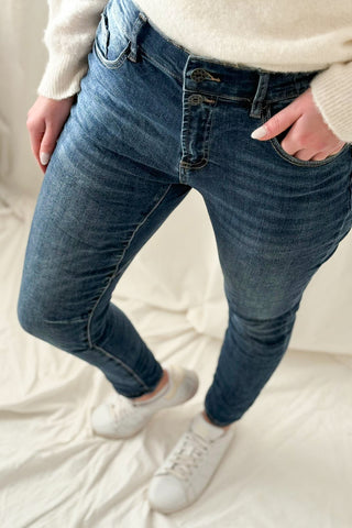 Boyfriend farkut, dark wash