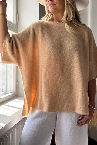 Brianne alpakkaneule, beige