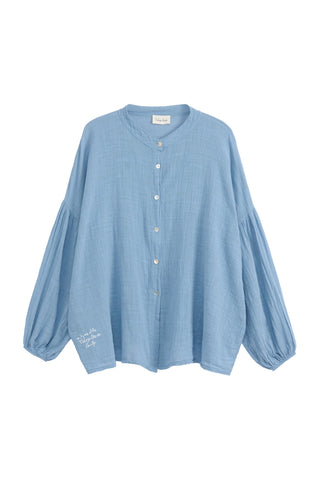 Chalky puuvillapaita, denim blue