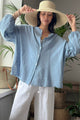 Chalky puuvillapaita, denim blue