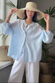 Chalky puuvillapaita, light blue