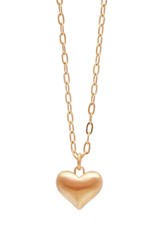 Chunky heart kaulakoru, kulta