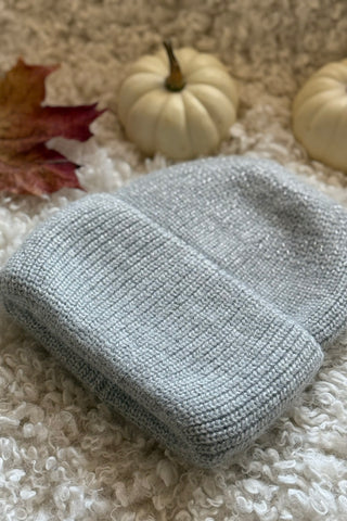 Chunky glitterpipo, harmaa