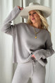 Cutie ribbed neule, taupe