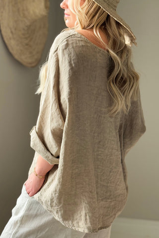 Edell pellavapaita, cashmere