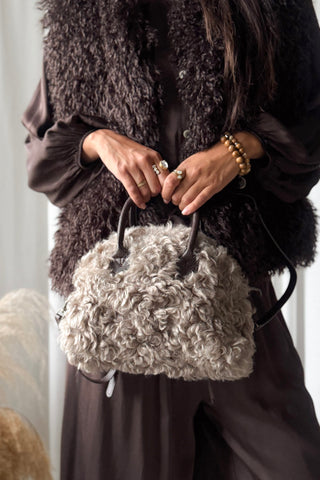 Flora olkalaukku, beige