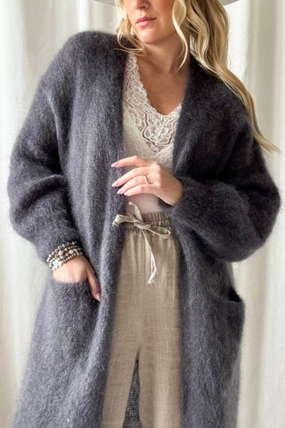 Forever in Love cardigan, thunder