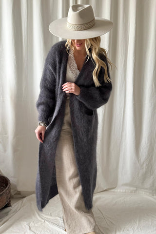 Forever in Love cardigan, thunder