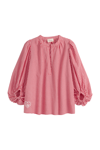 Gingham ruutupaita, punainen