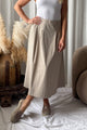 Noelle stretch hame, taupe
