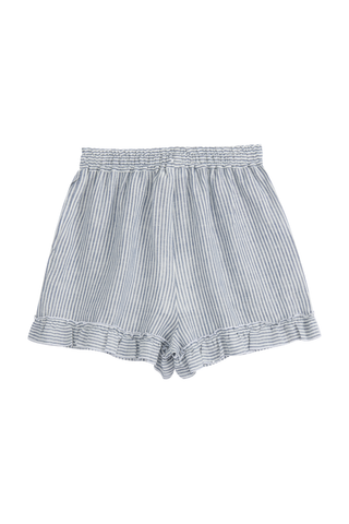 Isolde pellavashortsit, blue stripe