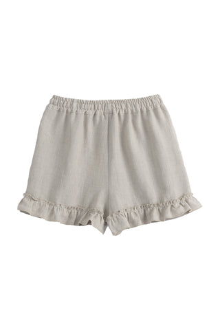 Isolde linen shorts, natural