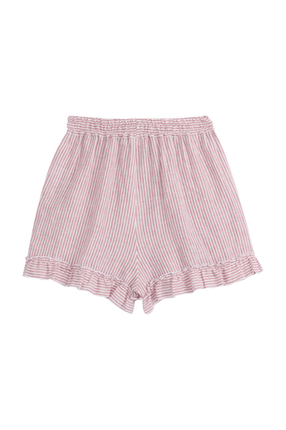 Isolde pellavashortsit, pink stripe