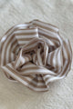 Flower rintaneula beige stripe