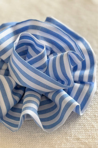 Flower rintaneula blue stripe