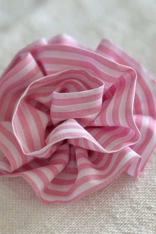 Flower rintaneula, pink stripe