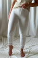 Bamboo Lace leggingsit, valkoinen