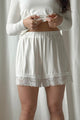 Bamboo Lace shortsit, valkoinen