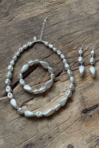 Leona rannekoru, silver