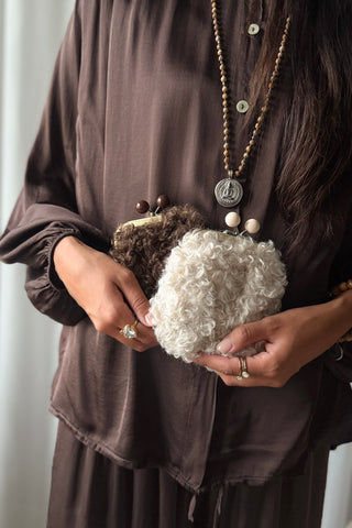 Livia pouch, cream