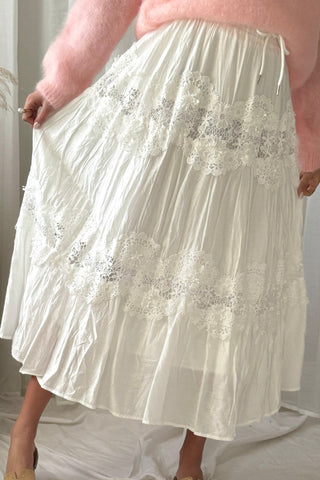 Lovely Lace hame, valkoinen