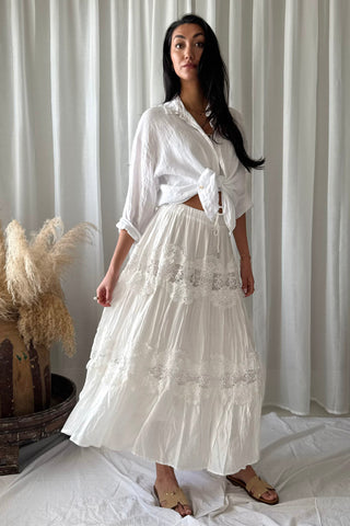 Lovely Lace hame, valkoinen