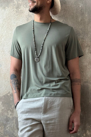 Bamboo t-paita miehille, camo