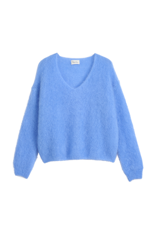 Mohair heaven neule, heavenly blue