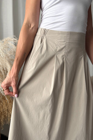 Noelle stretch hame, taupe
