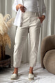 Ornela stretch housut, beige