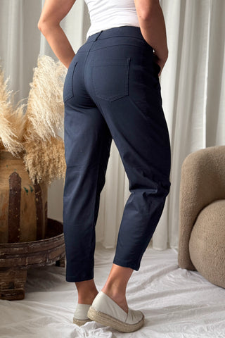 Ornela stretch housut, navy