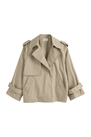 Oxford trenssitakki, beige