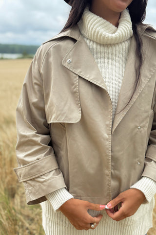 Oxford trenssitakki, beige