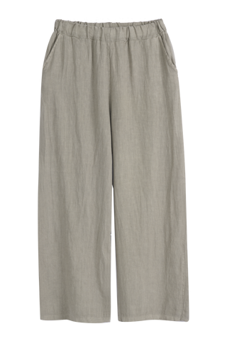 Paloma pellavahousut, taupe