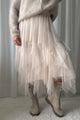 Rosie tyllihame, light beige